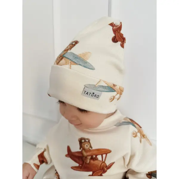 CZAPKA BEANIE DZIECIĘCA - ODLOTOWE MISIE